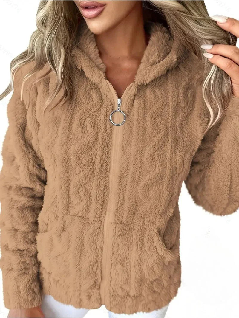 Drune | Langarm Kapuzenpullover Mit Reißverschluss