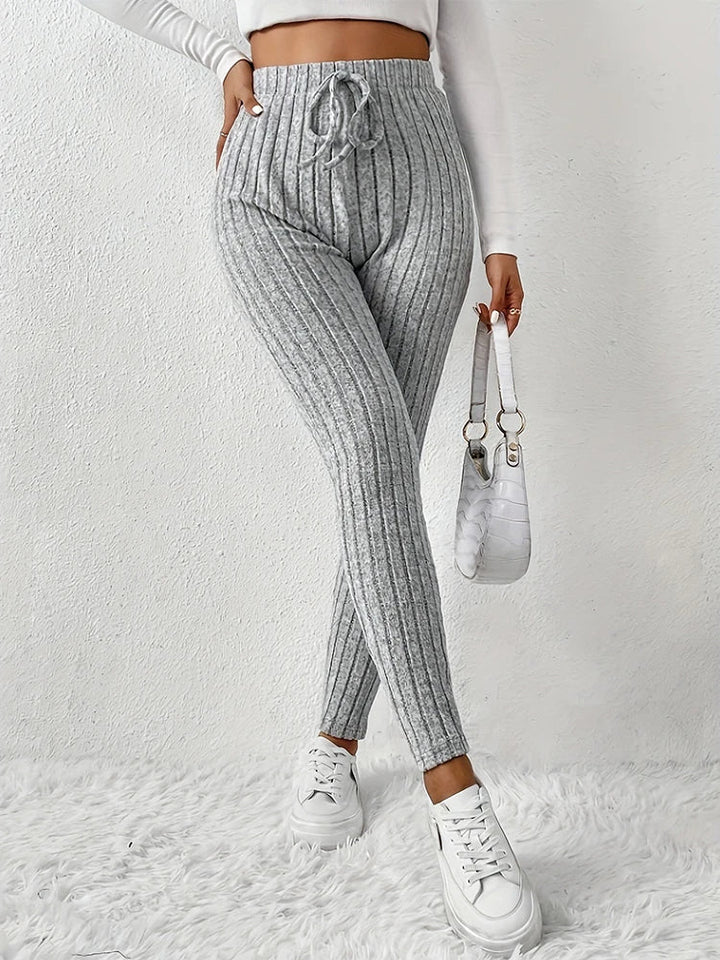 Drune | Rise gerippte Leggings