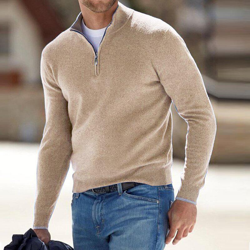 Drune | Premium-Pullover mit Reißverschluss