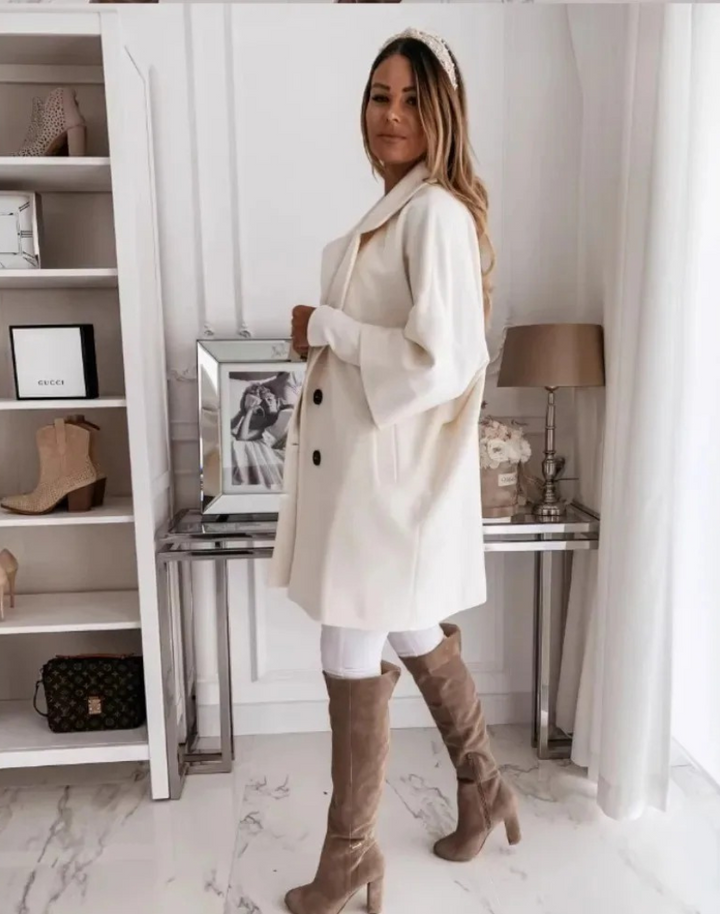 Drune | Eleganter Locker Sitzender Damen Trenchcoat