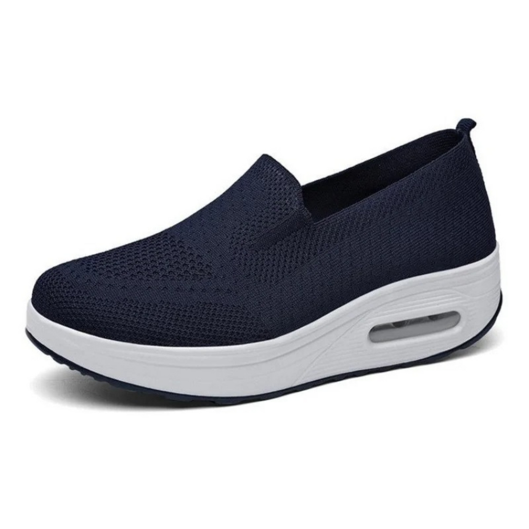 Drune – Luftgepolsterte, atmungsaktive, einfarbige Damen-Slipper