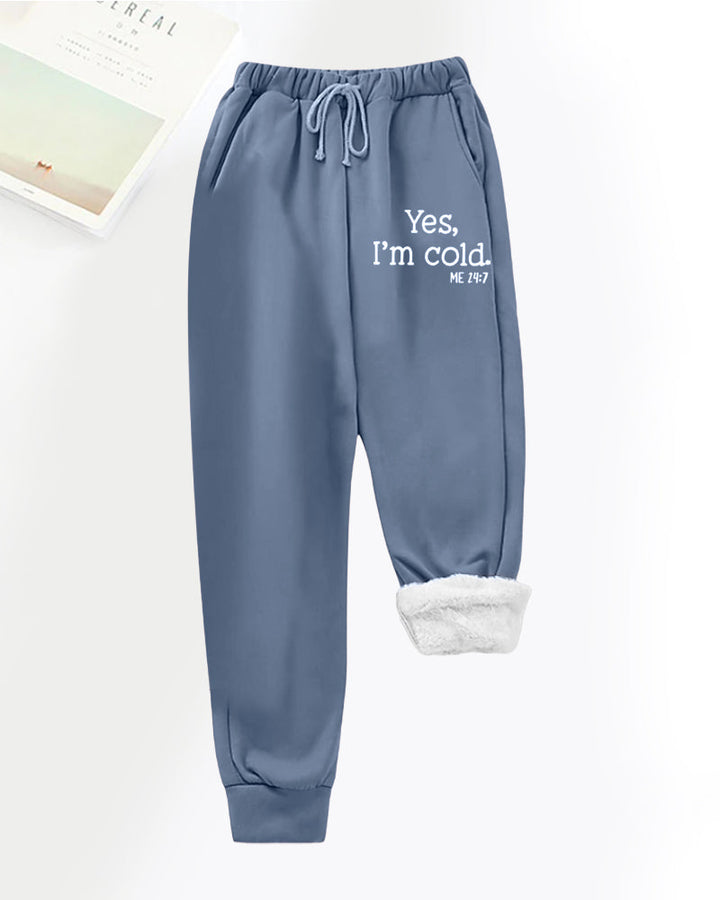 Drune | Aus Fleece mit Buchstaben Print