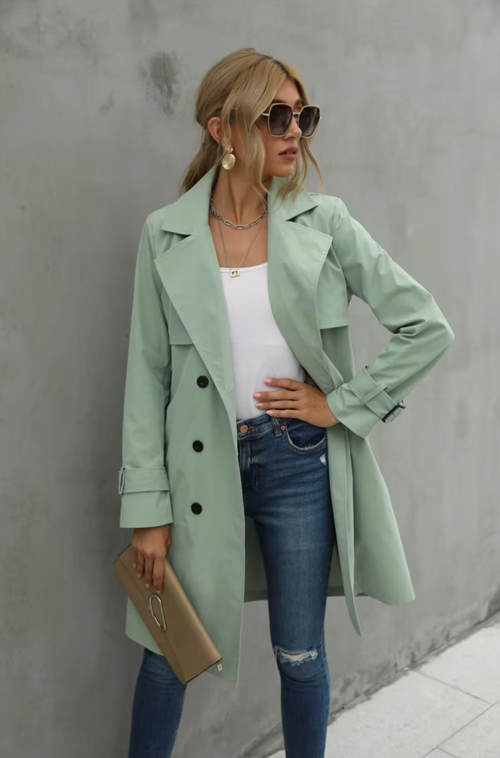 Drune | Lässiger langer Trenchcoat - Stilvoll & Warm