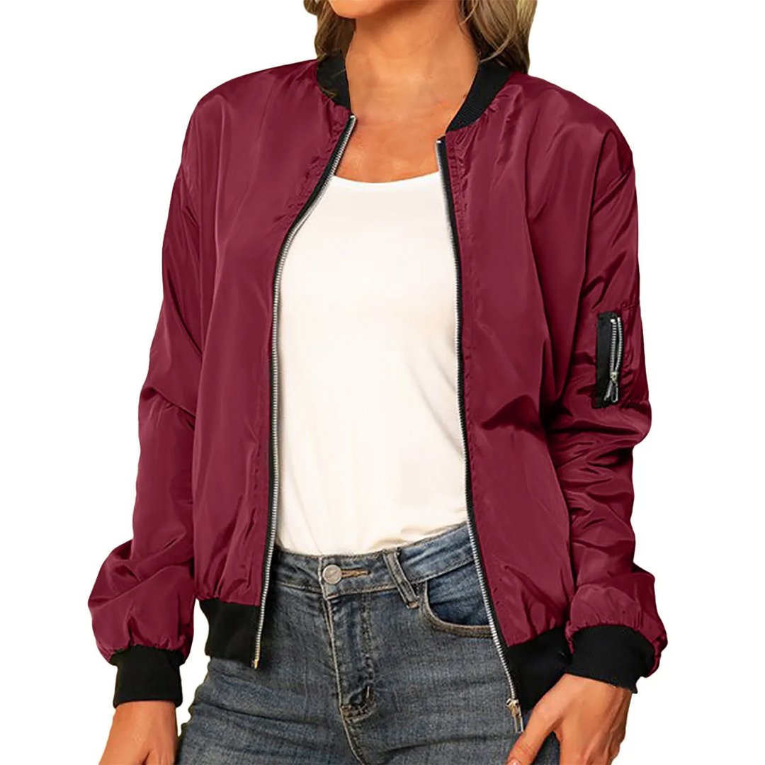 Drune | Klassisches Lässiges Bomberjacke Damen