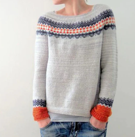 Drune | Damen-Retro-Pullover