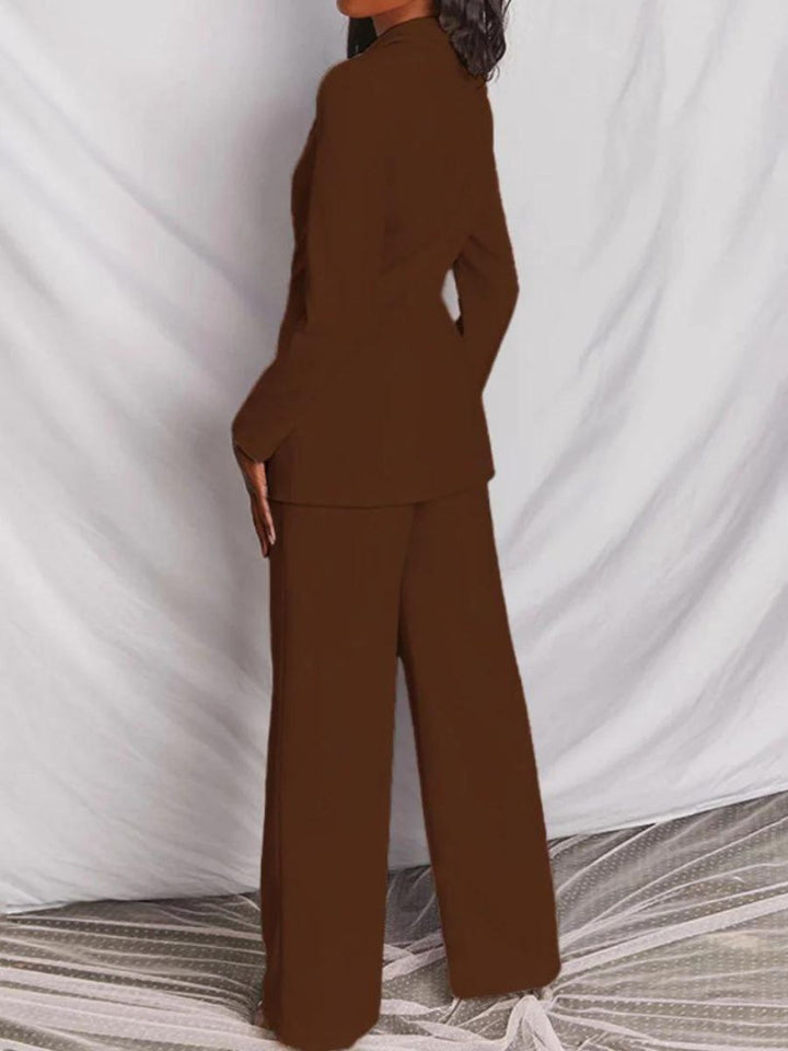 Drune | Blazer und Hose Set für Damen Business Kleidung