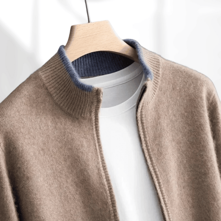 Drune | Kaschmir Zip Jacke