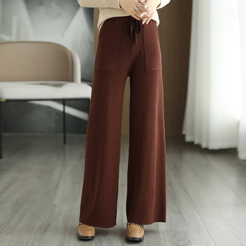 Drune | Weite Wollhose