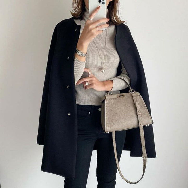 Drune | Elegante Kunstpelzjacke