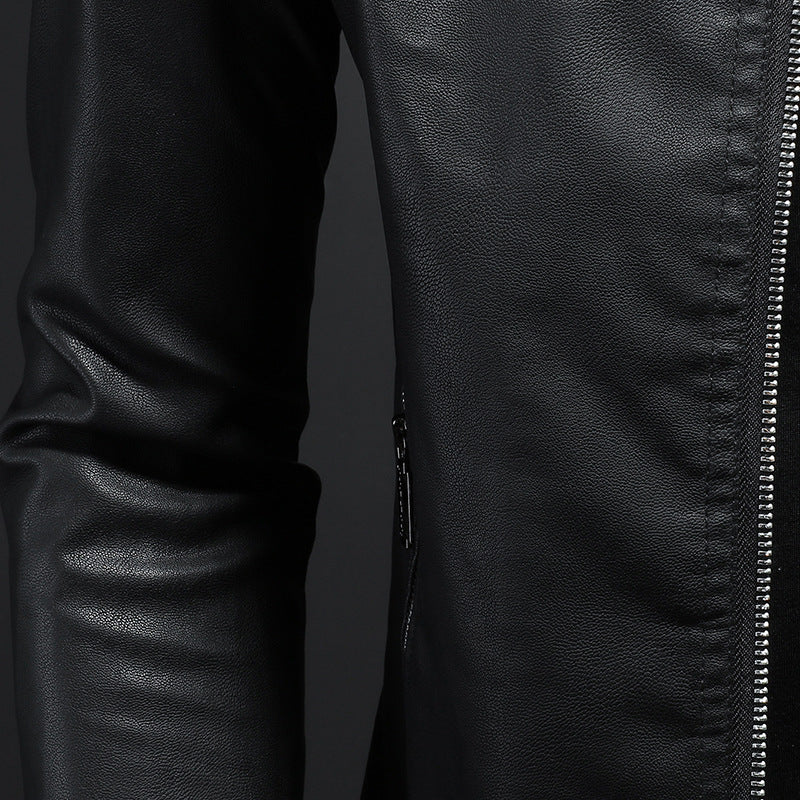 Drune | Stylische, Slim Fit Lederjacke für Männer
