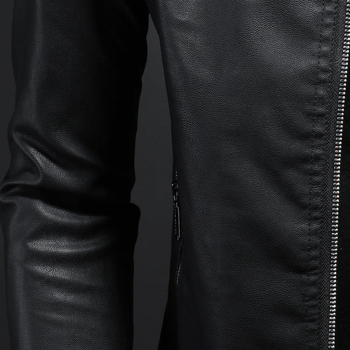 Drune | Stylische, Slim Fit Lederjacke für Männer