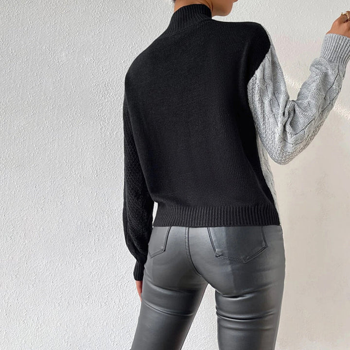 Drune | Pullover Aus Patchwork Strick