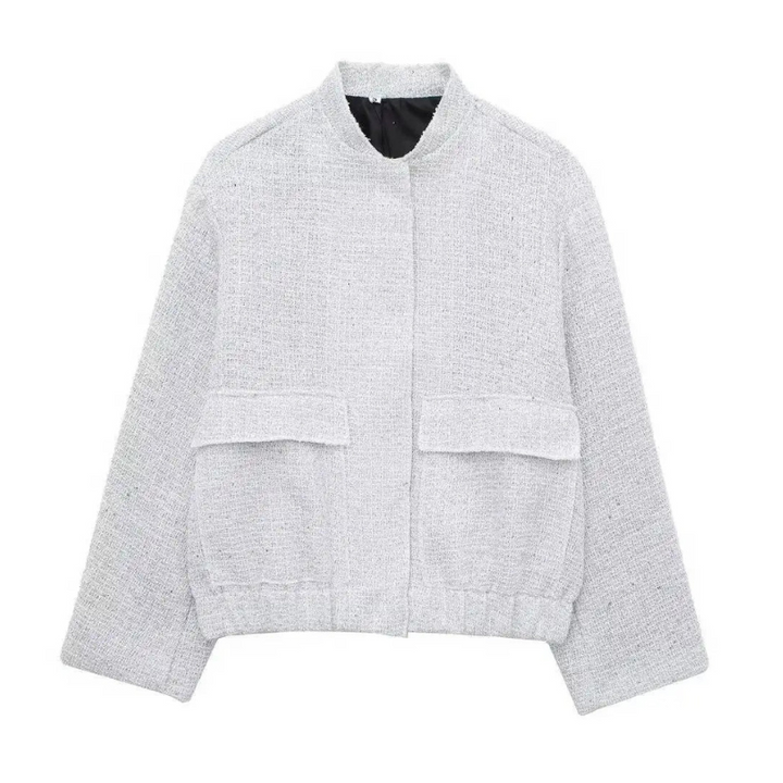 Drune | Damen Leichte Pailletten Kurze Jacke Stilvoll & Nett