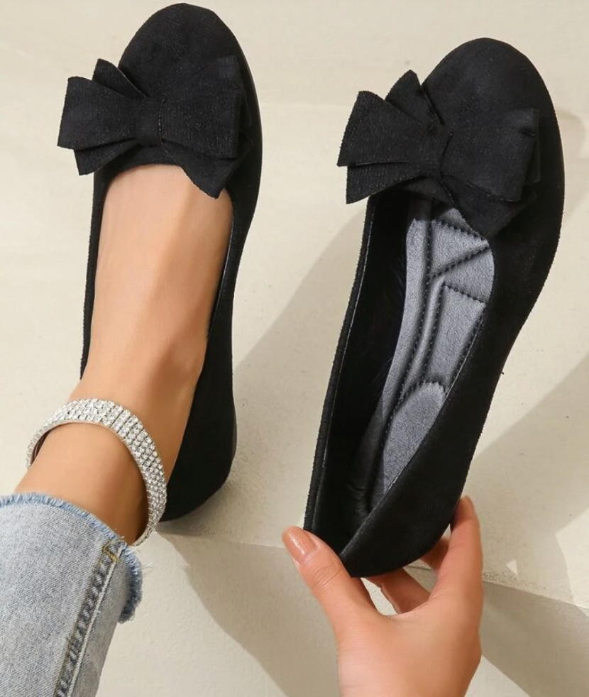 Drune | Orthopädische Flache Schuhe mit Fliege