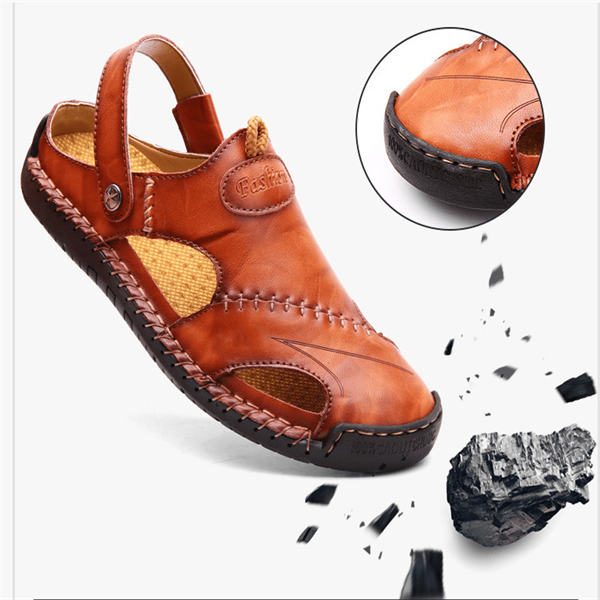 Drune | Herren Sandalen Hergestellt aus Sehr Weichem Leder, Das Atmungsaktiven Komfort Unter J Edem Outdoor Abenteuer Gewährleistet.