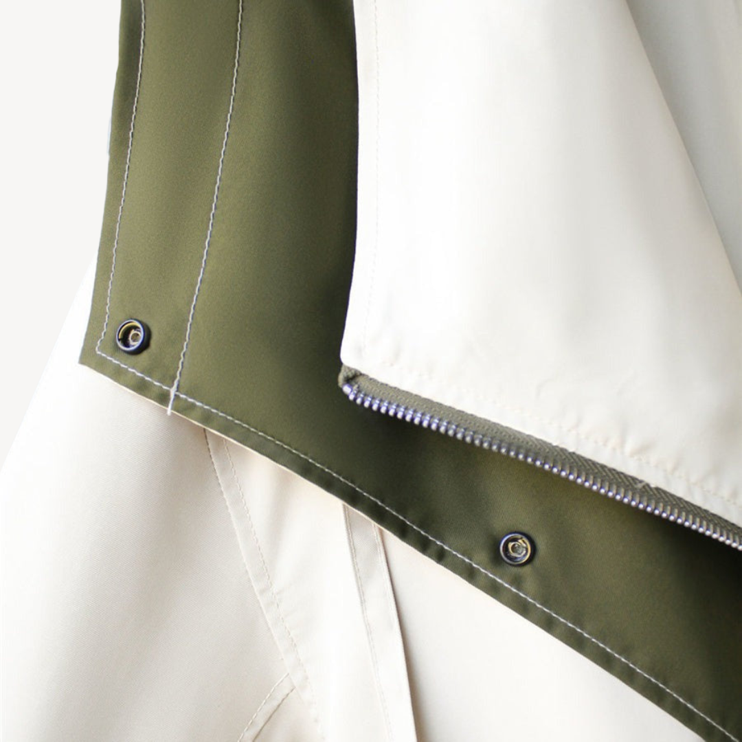 Drune | Colorblock Trenchcoat für Frauen