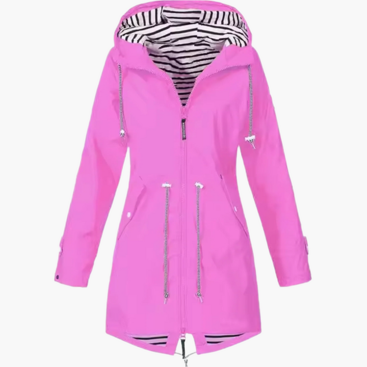 Drune | Regenjacke mit Kapuze - Wasserdichte Windjacke für Outdoor & Alltag
