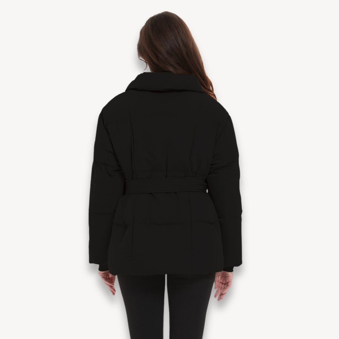 Drune | Gurtelter Stepp-Pufferjacke für Frauen