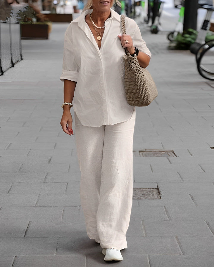 Drune | Entspannte Leinenhose mit Breezy Fit für Damen