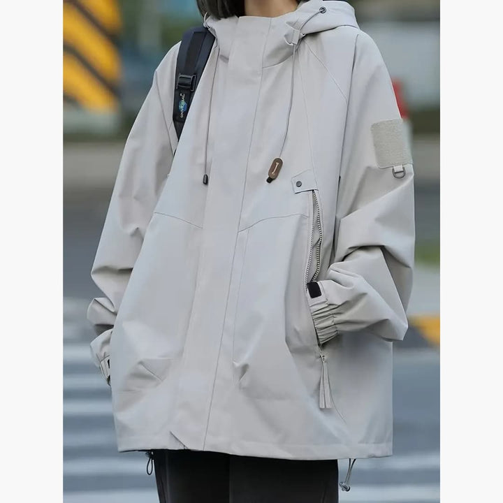 Drune | Wasserdichte Kapuzenjacke für Damen