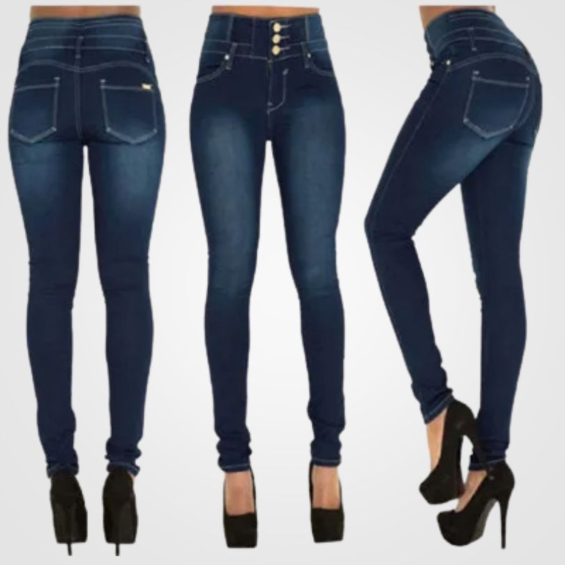 Drune – Komfort-Denim-Jeans