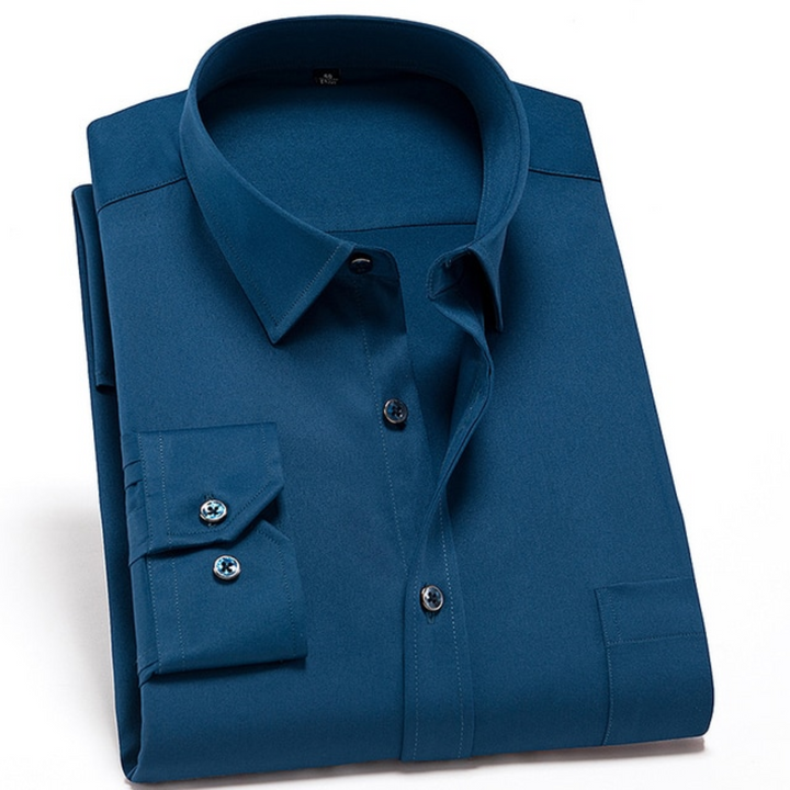Drune | Levi Stretch Comfort Knitterfreies Hemd