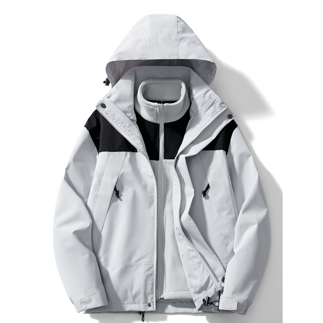 Drune | Winterjacke 3-in-1 - Fleece & Mit Kapuze