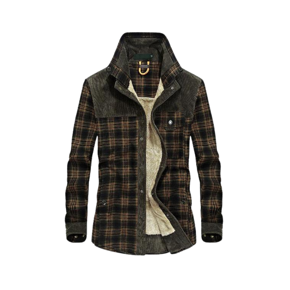 Drune | Jacke aus dickem Flanell für Männer