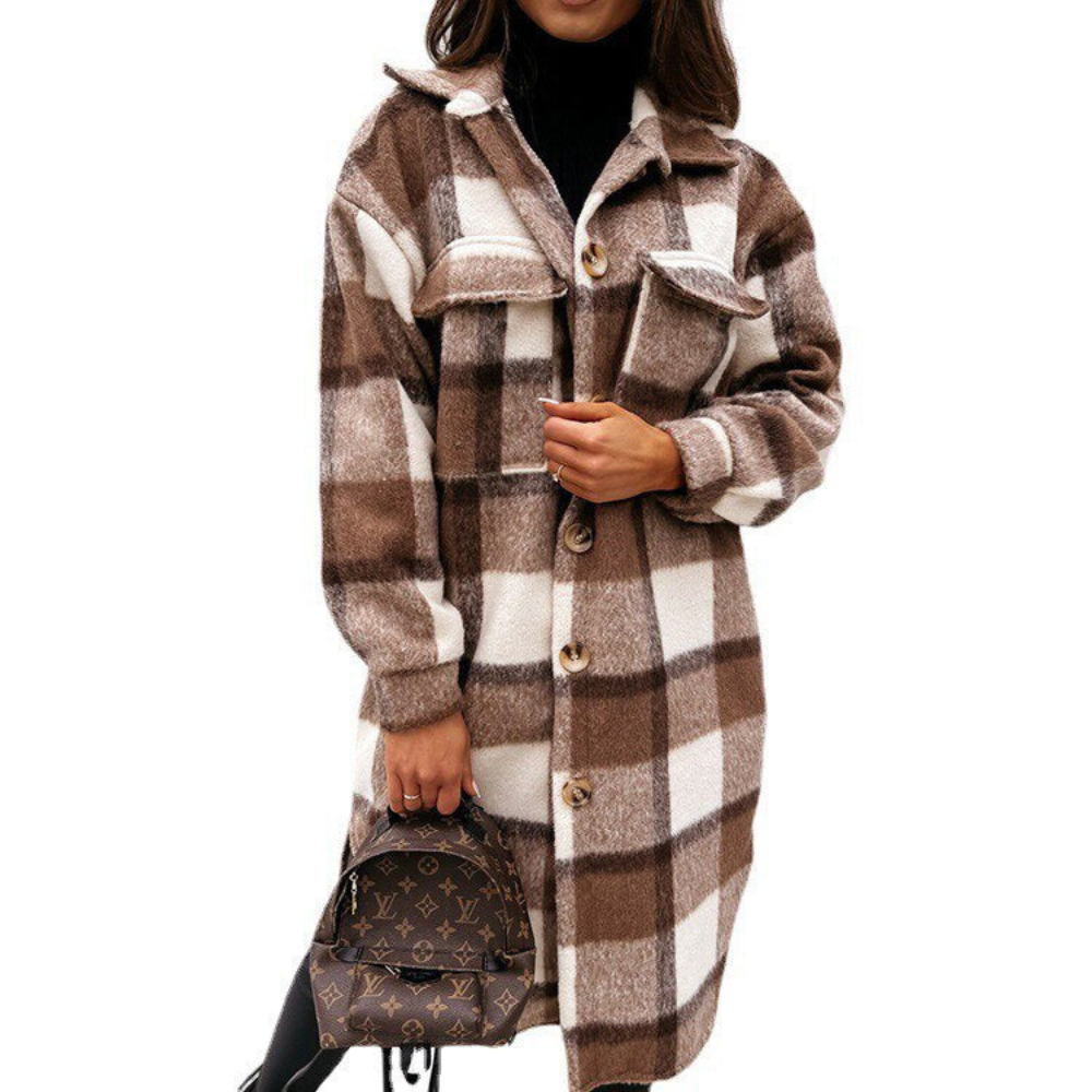 Drune | Trench Warm für Frauen Lang