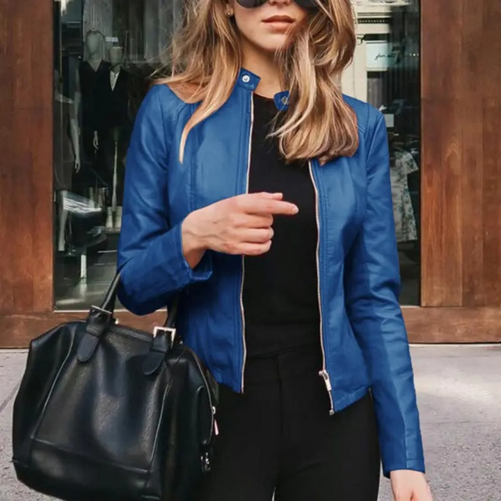 Drune - Damen Leder Motorradjacke