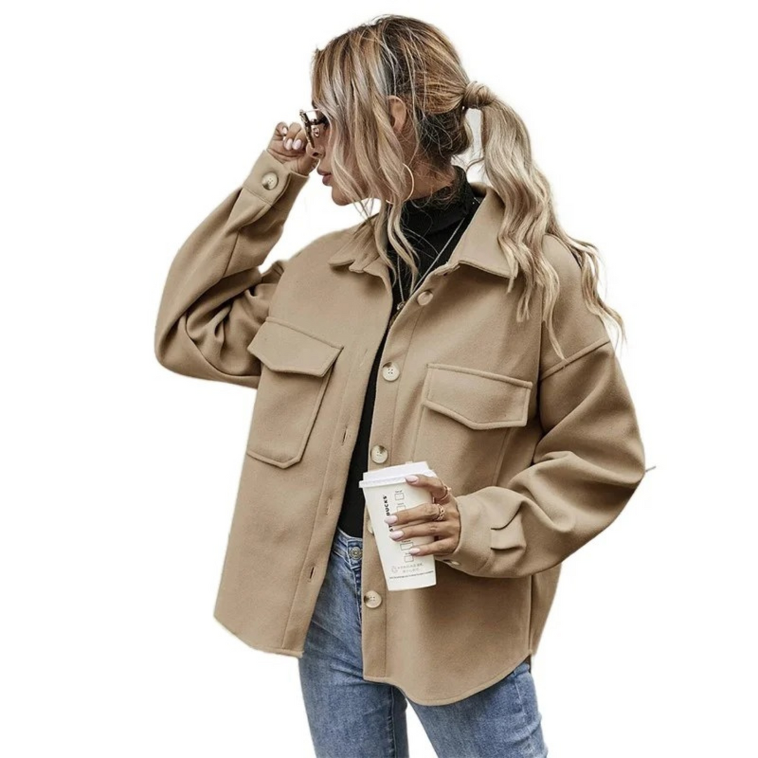 Drune | Geknöpfte Jacke Mit Brusttaschen Für Damen