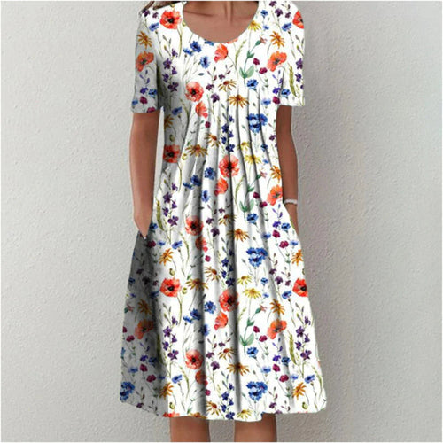 Drune | Elegantes Baumwollkleid