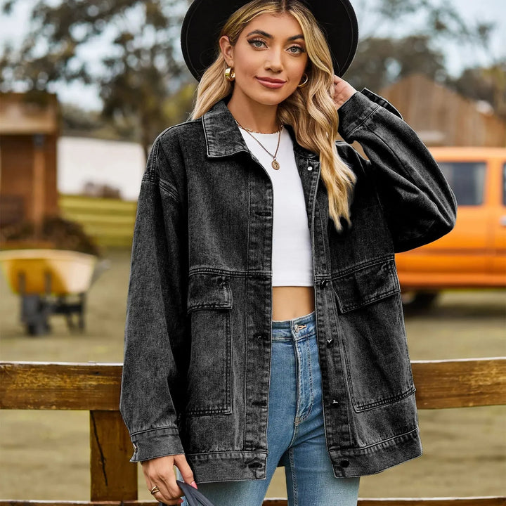Drune | Klassisches Vintage Denim Jacke für Damen
