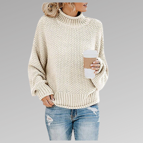 Drune | Bequemer Strickpullover mit Langem Ärmel