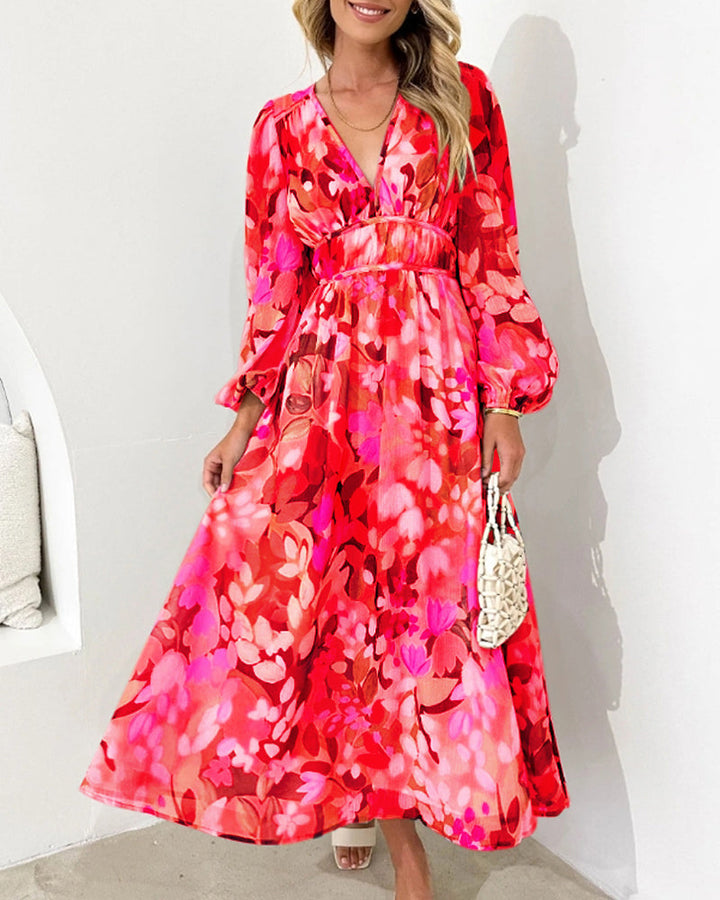 Drune | Elegantes Floral Kleid