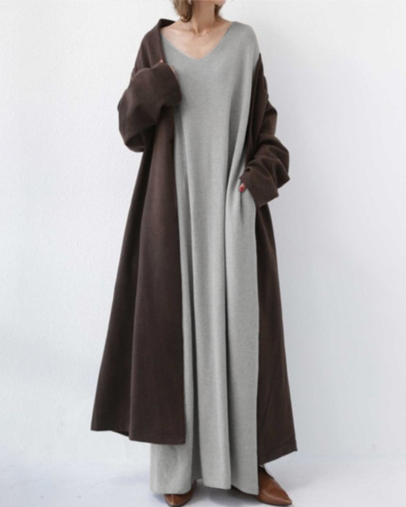 Drune | Strickkleid Für Bequemen Winterlook
