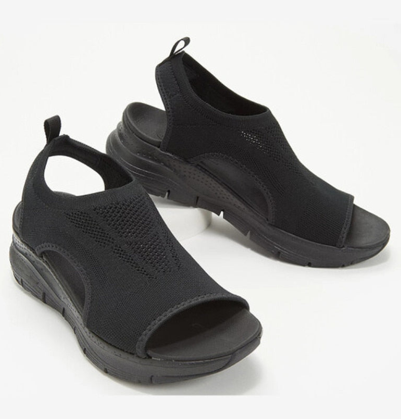 Drune | I Orthopädische Damen Sandalen Robuste und Bequeme Sohle
