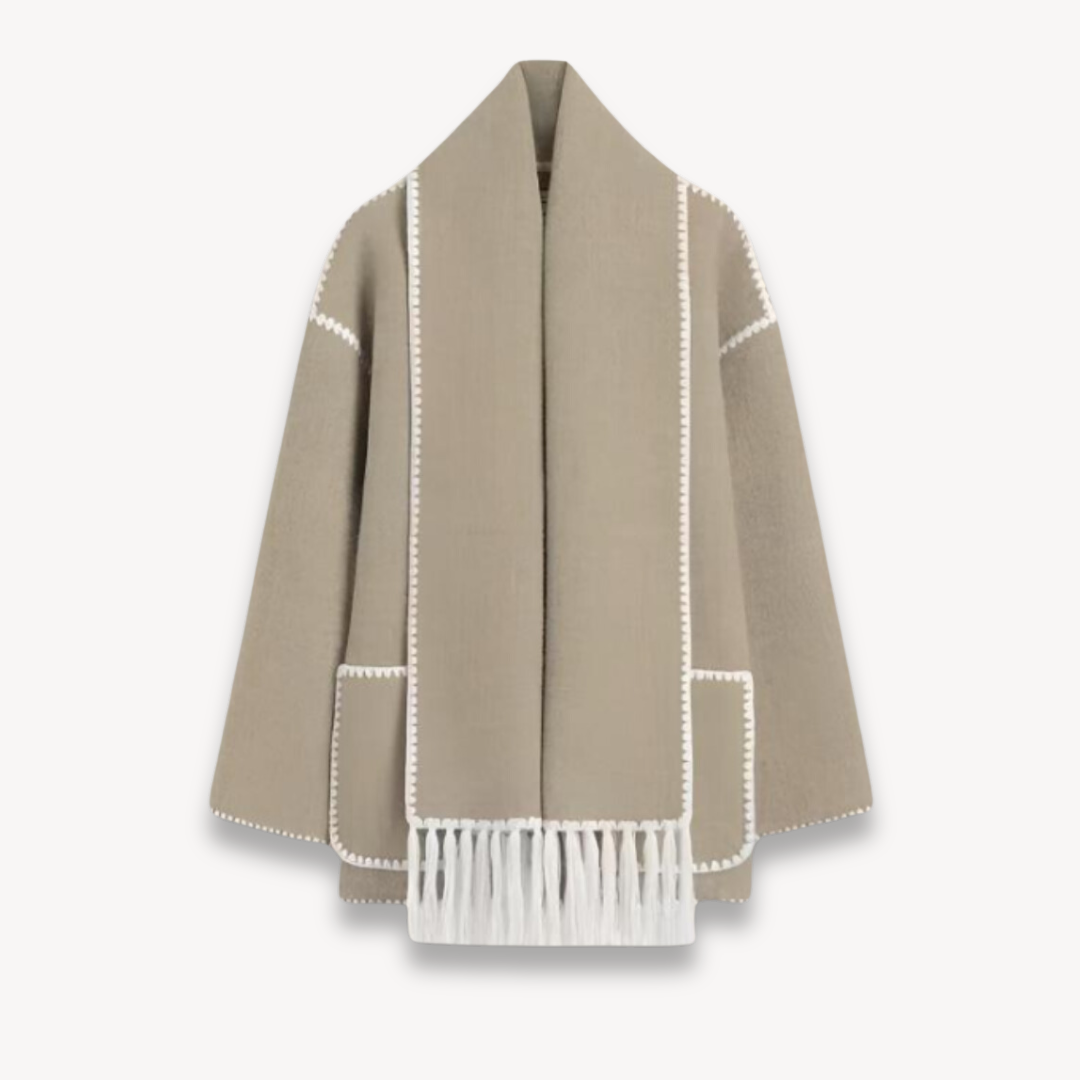 Drune | Winterjacke mit Schal für Frauen
