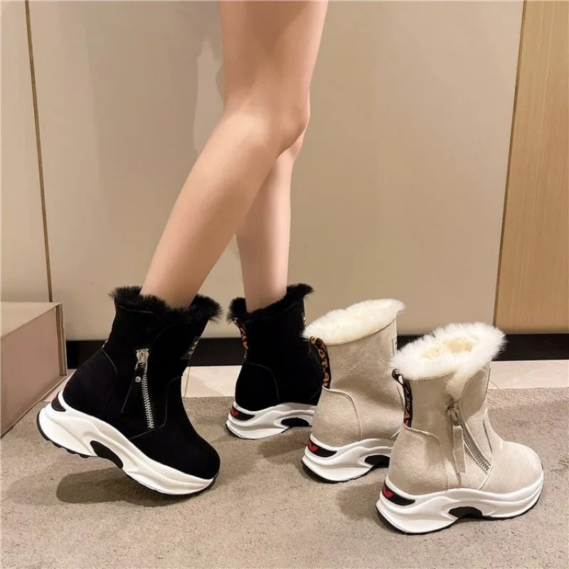 Drune | Neue Mode Damen Schneestiefel