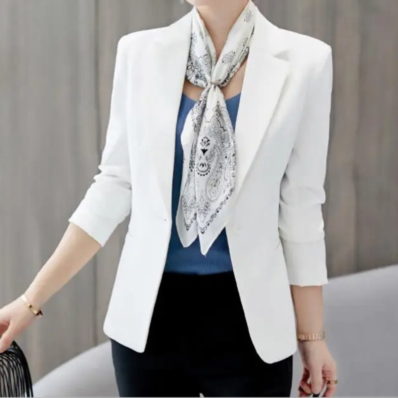 Drune | Eleganter Damen Blazer mit Langen Ärmeln Perfekt für Die Arbeit