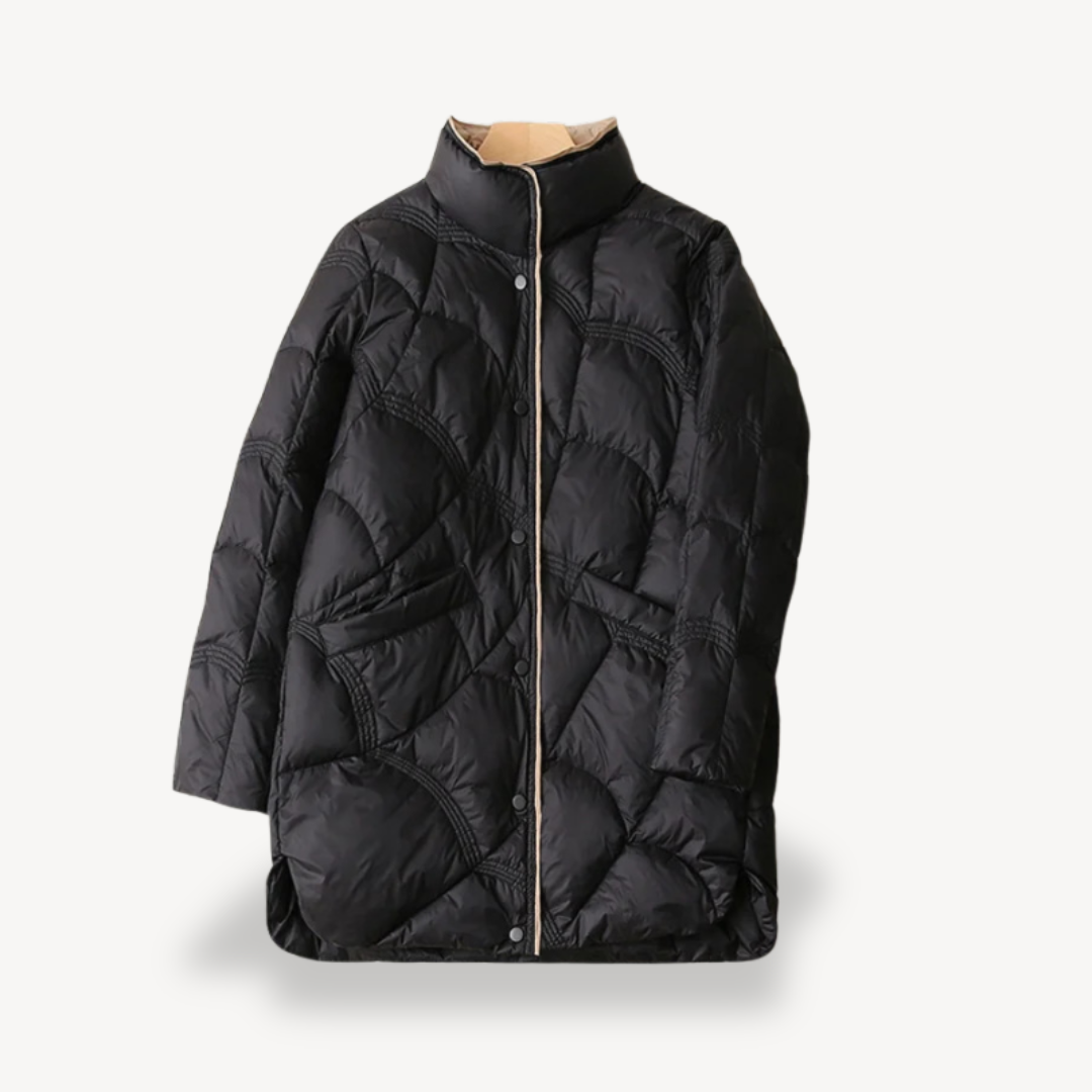 Drune | Gestepptes Daunen-Pufferjacke Damen