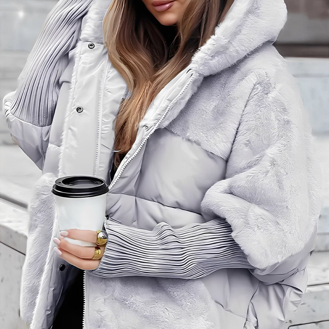 Drune | Damenjacke mit elegantem Kunstfell