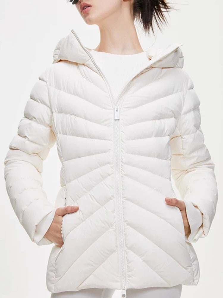 Drune | Leichte gesteppte Jacke mit Kapuze