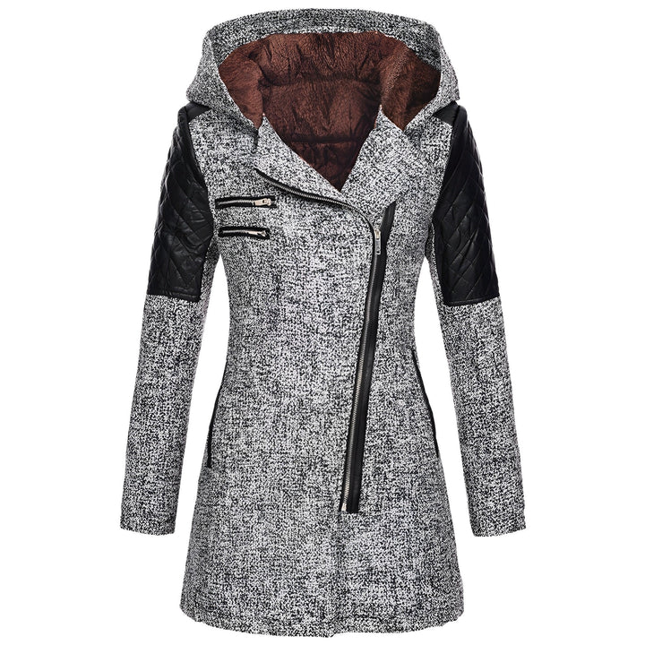 Drune | Winterlicher Woll|Trenchcoat Mit Kapuze