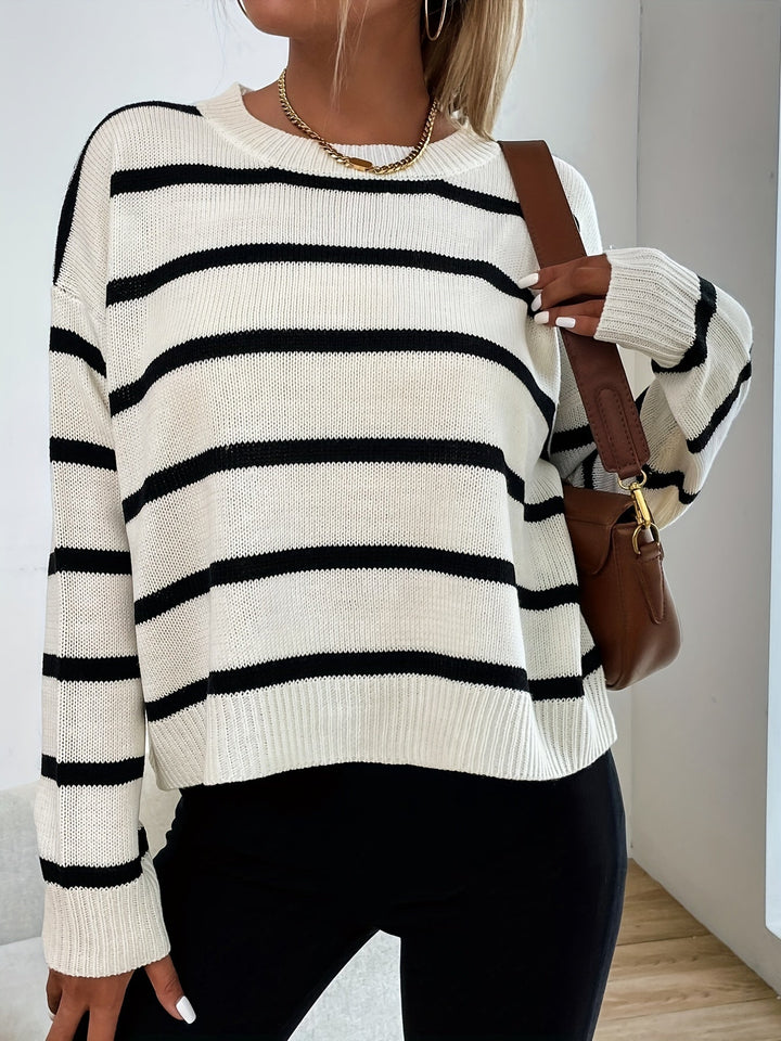 Drune | Gestreifter Pullover