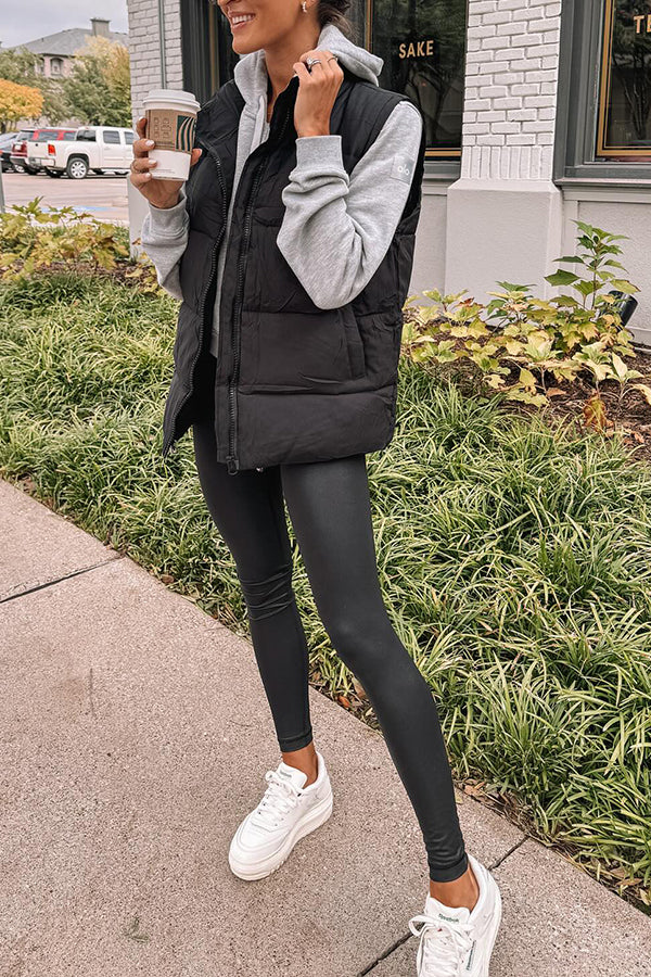 Drune | Farbe modischer lässiger Stil Baumwollweste Jacke
