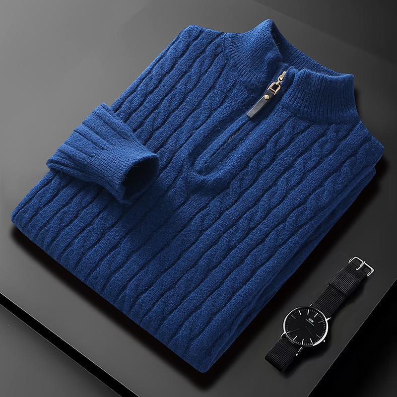Drune | Stilischer Herren-Reißverschluss-Pullover