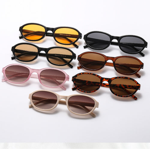 Drune | Ovale Sonnenbrille mit kleinem Rahmen