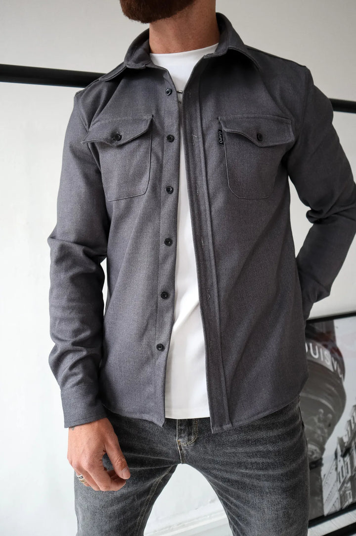 Drune | Button Down Hemdjacke