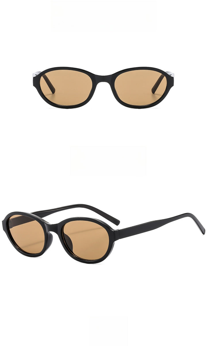Drune | Ovale Sonnenbrille mit kleinem Rahmen
